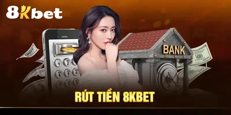 Rút tiền 8KBET qua Internet Banking