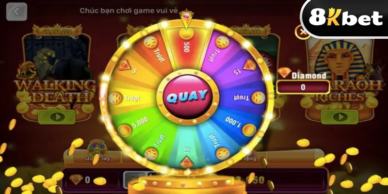 Game nổ hũ quốc tế 8KBET hấp dẫn nổi tiếng toàn cầu 